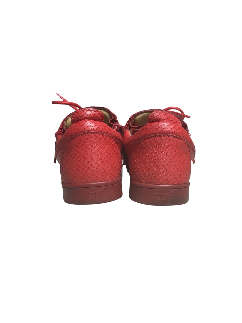 MASSIVE PRICE GOUGE ‼️ Giuseppe Zanotti Frankie snakeskin-effect sneakers - Picture 5 of 7